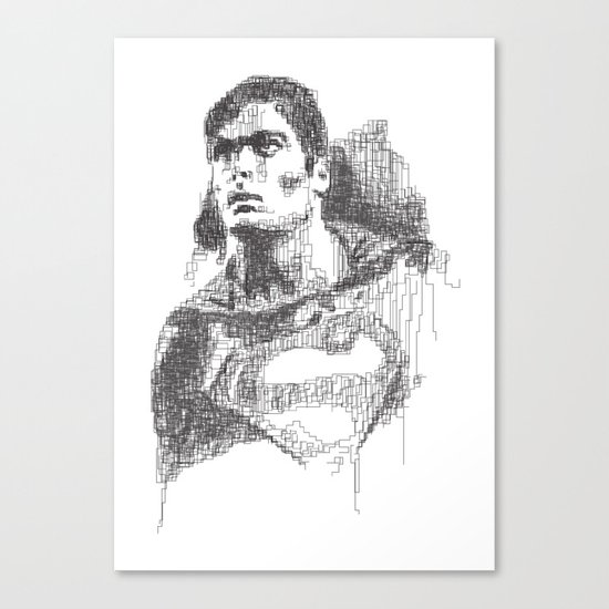 Christopher Reeve Portrait Canvas Print