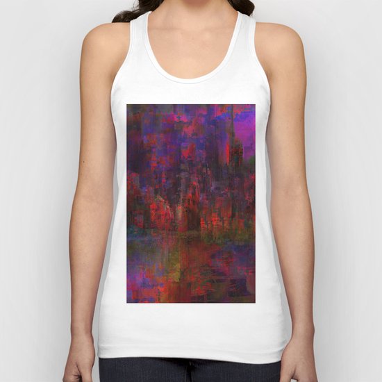 Rouge city Unisex Tank Top