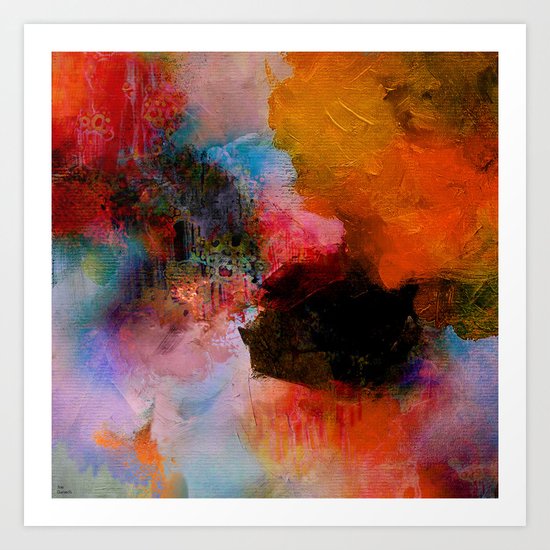 Somewhere in yourself Art Print