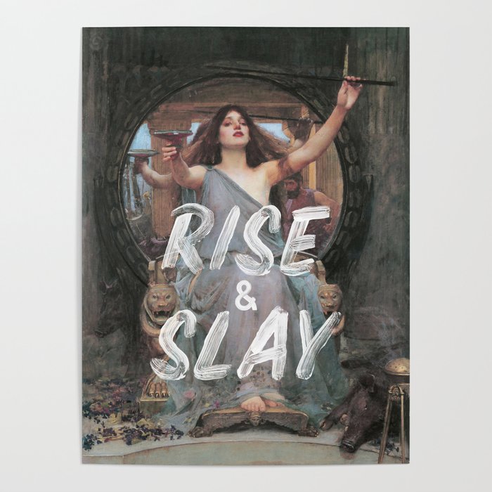  Slay definition - Unframed art print poster or greeting card :  Handmade Products