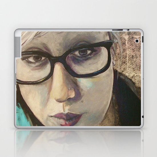 Smart Girl At The Party Laptop & iPad Skin