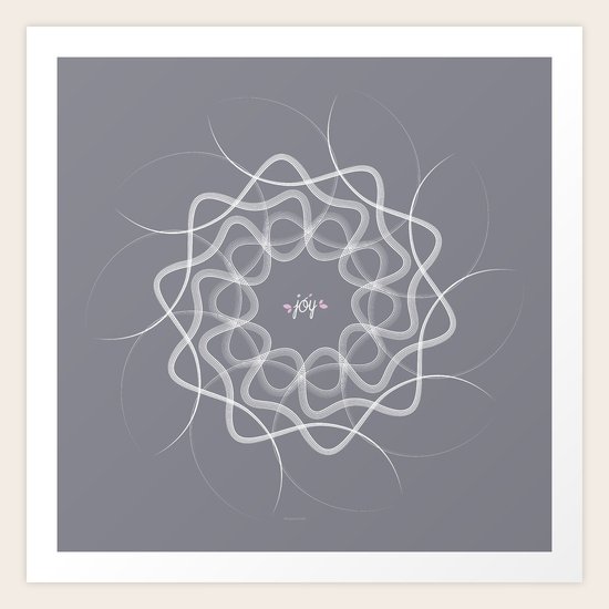 Ornament-Joy Art Print