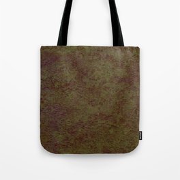 Abstract rusty brown retro green Tote Bag