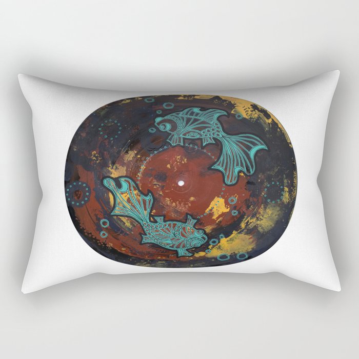 Two Lost Souls Rectangular Pillow