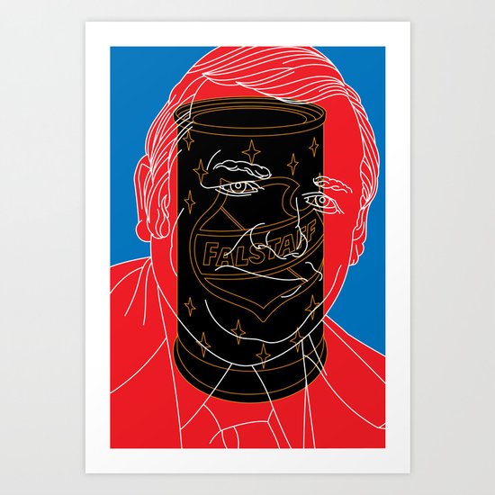 My Dad Was Driven by a Beer Truck. Art Print
