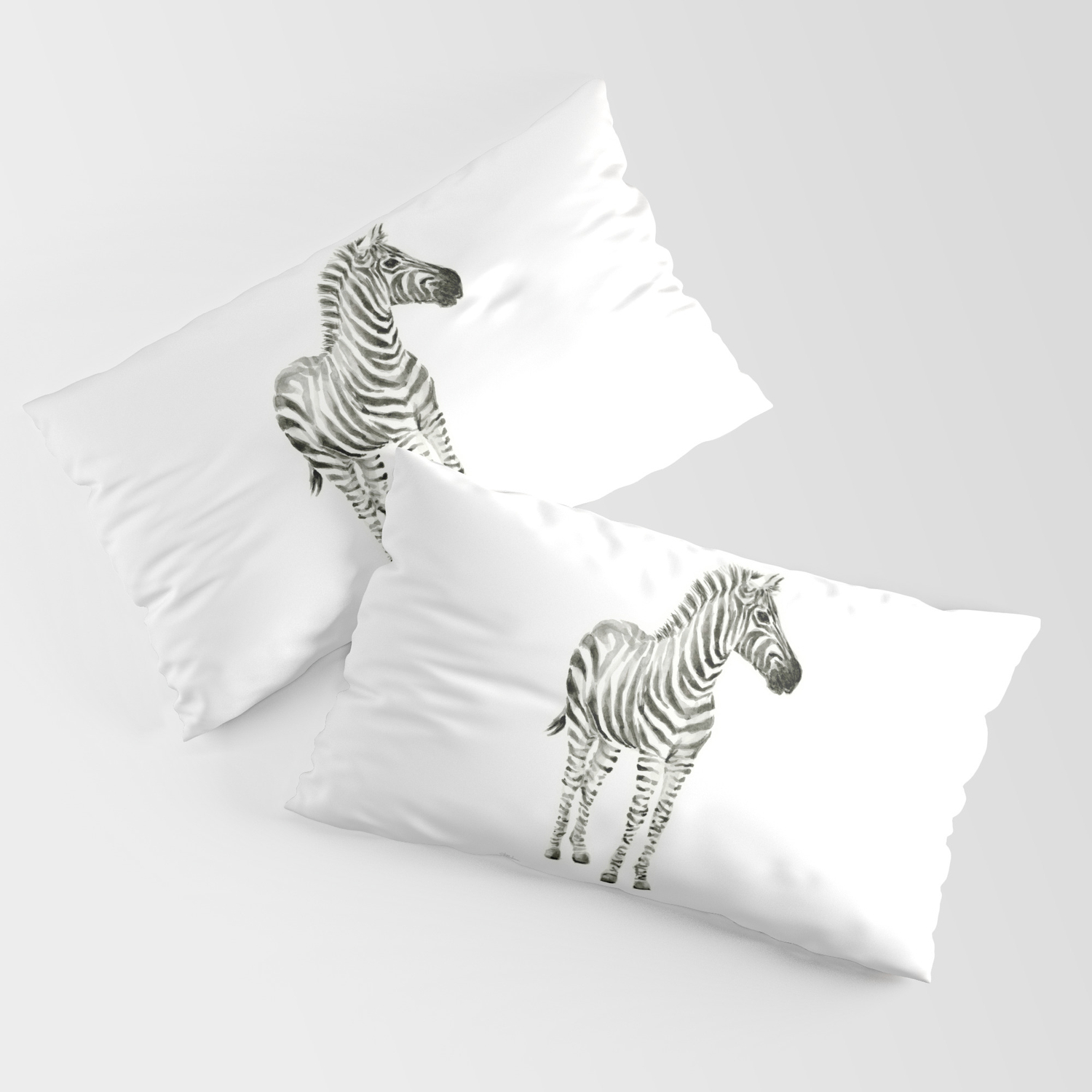 zebra pillow baby