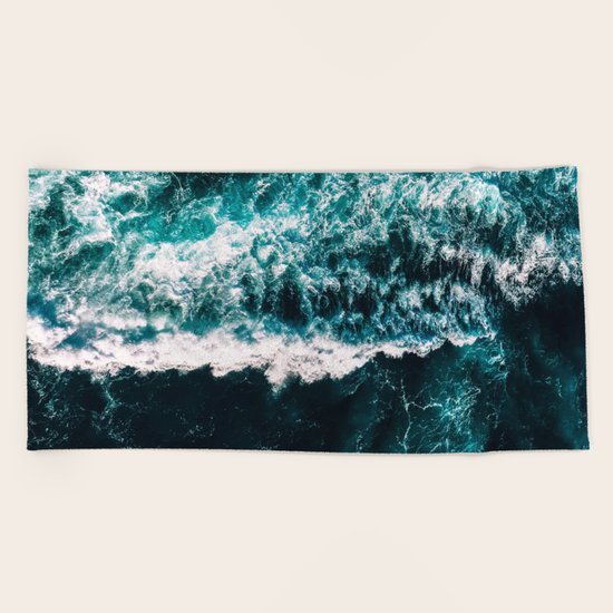 Summer Waves Beach Towel