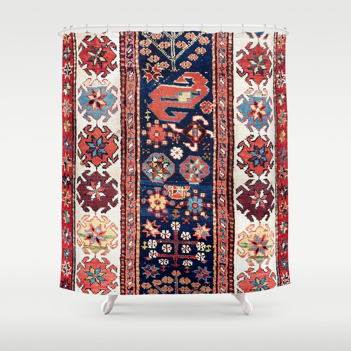 Kurdish Azerbaijan Northwest Persian Long Rug Print Shower Curtain