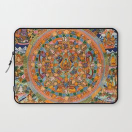 Mandala of Gautama Buddha Laptop Sleeve
