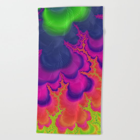Trippy Beach Towel