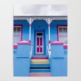 For the love of color - Bo Kaap, Cape Town, South Africa | City Travel Photography Poster