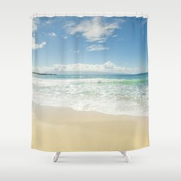 kapalua beach maui hawaii Shower Curtain