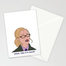 Elle Woods Lawyer (What Like It's Hard) Stationery Cards