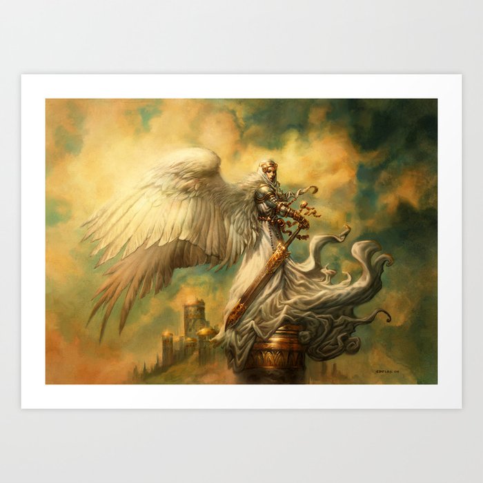 Empyrial Archangel Art Print