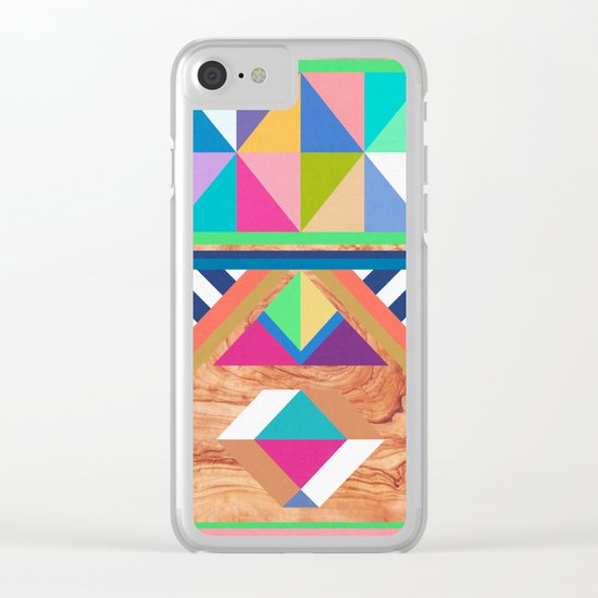 WOODY II Clear iPhone Case