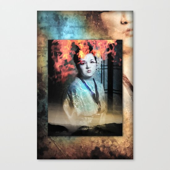 Geisha Canvas Print