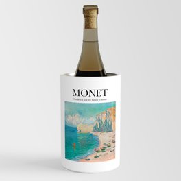 Monet - The Beach and the Falaise d'Amont Wine Chiller