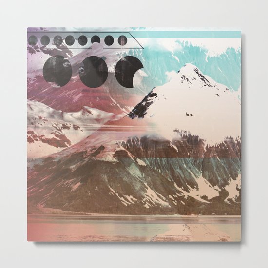 Mountainous Range Metal Print