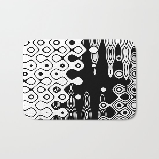 Bubblelized waves on the hole Bath Mat