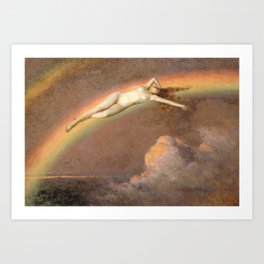 The Spirit of the Rainbow by Henry Mosler, 1919 Art Print