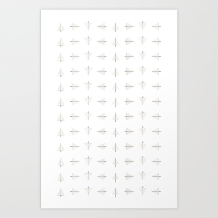 World of planes Art Print