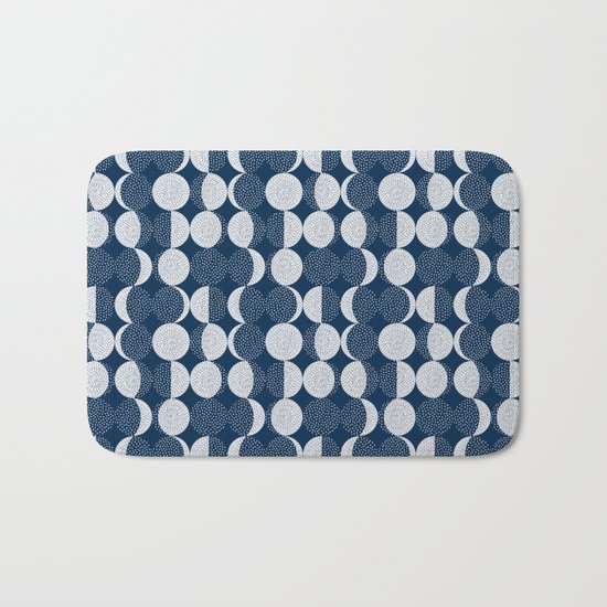 Moon Phases Bath Mat