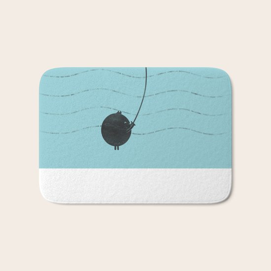 A Note of Fun Bath Mat