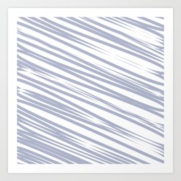Violet stripes background Art Print