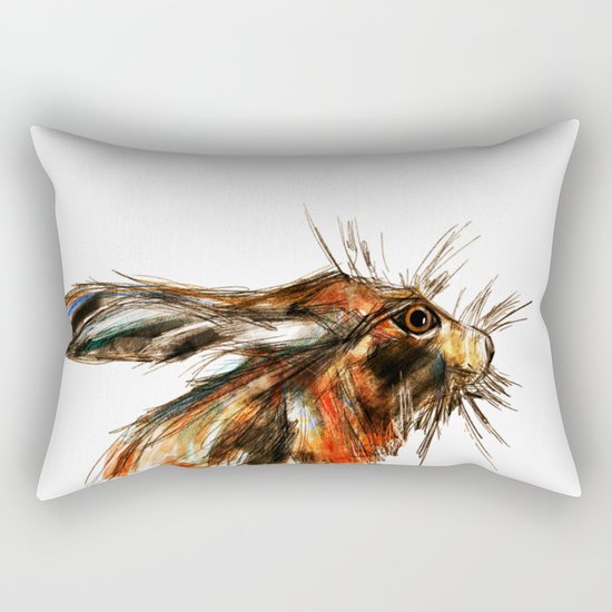 Hare Rectangular Pillow