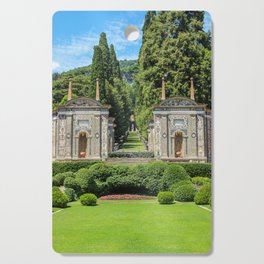 Lake Como, Botanical Gardens, Italy Cutting Board