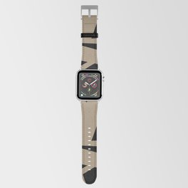 Black and Brown Abstract Mosaic Pattern 3 Pairs DE 2022 Trending Color Tuscan Mosaic DE6208 Apple Watch Band