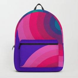 Panton Retro Target Backpack | Graphicdesign, Pattern, Digital, Vernerpanton, Mira X, Midcenturymodern, Vintage, 70S, Panton, Mirax 