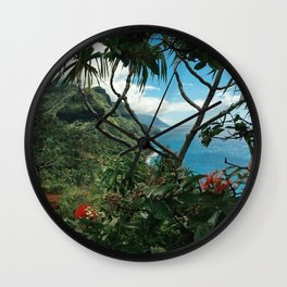 Kalalau Kauai Wall Clock