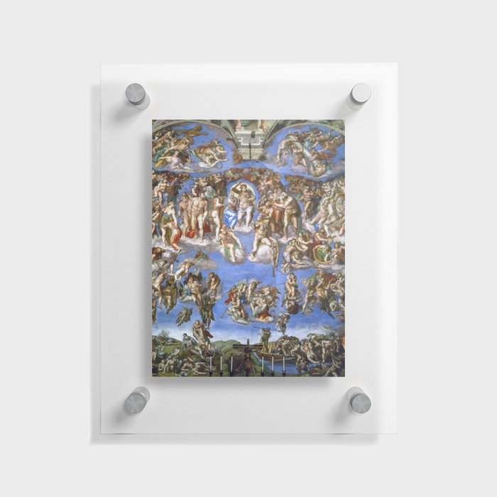 The Last Judgment Floating Acrylic Print