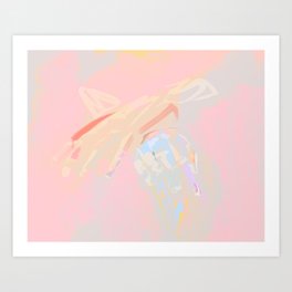 Slow hands Art Print