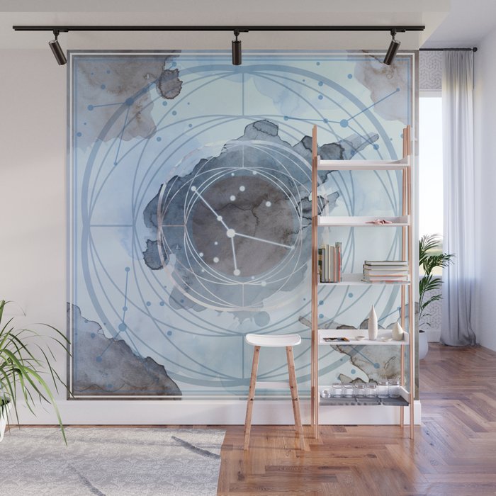 Constellation Set - June Cancer / Pearl Wall Mural