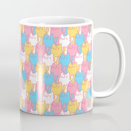 Colorful Cat Pattern Mug