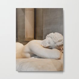 Sleeping Beauty Metal Print | Face, Historic, France, Girl, Sculpture, Photo, Column, Statuary, Historical, Greek 