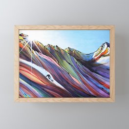 Sunburst Turnagain Pass Backcountry Framed Mini Art Print