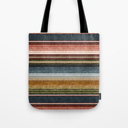 serape southwest stripe - earth tones Tote Bag