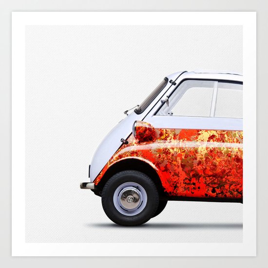 Pollocketta Art Print