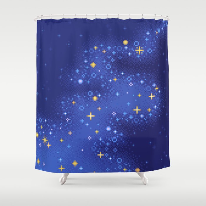 Lapis Universe Shower Curtain