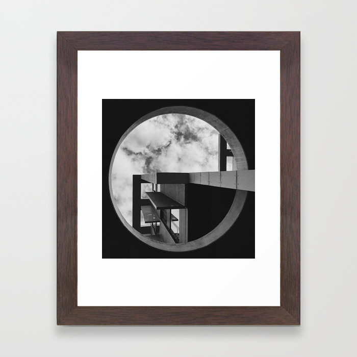 Abstract Apartment Building In San Francisco Framed Art Print By