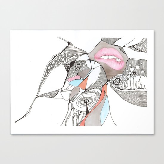 Oops! Canvas Print
