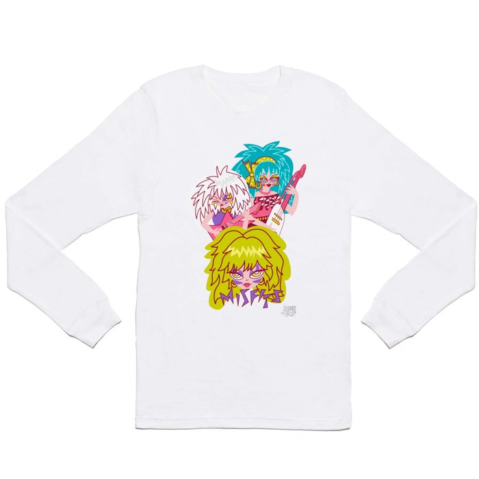 Misfits Jem and the Holograms Long Sleeve T Shirt