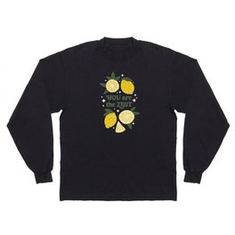 You are the Zest -Funny lemon pun Long Sleeve T-shirt