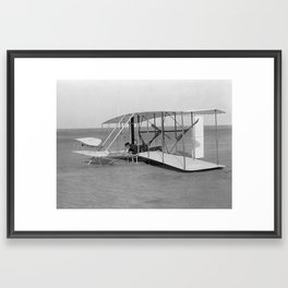 Wilbur Wright After Unsuccessful Flying Attempt - 1903 Framed Art Print