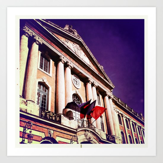CAPITOLIUM / TOULOUSE Art Print
