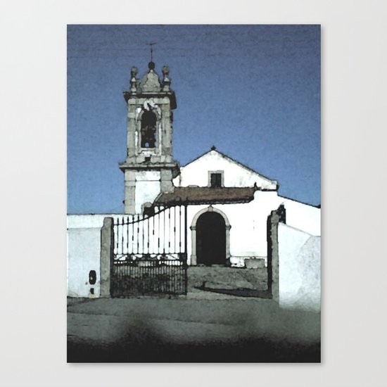 Portugal: Igreja Santo Estêvão das Galés Canvas Print