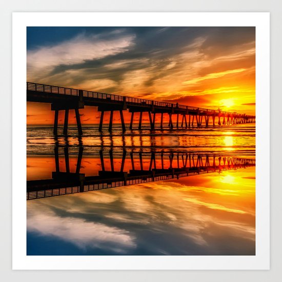 from the earth to the sky Art Print